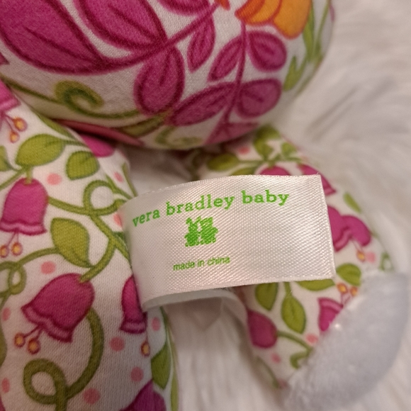 Vera Bradley Lilli Bell teddy bear plush 10" - Picture 4 of 5